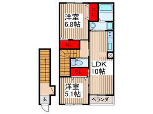 フラワー・ビューティフルの物件間取画像